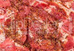 Raw Pork With Spices