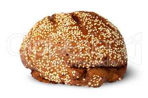 Rye bread with sesame seeds