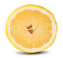Slice Of Fresh Lemon