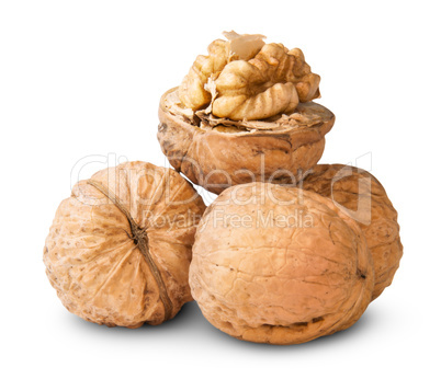 Small Pile Of Walnuts