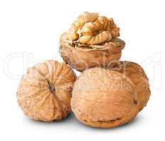 Small Pile Of Walnuts