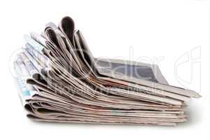 Stack Of Newspapers