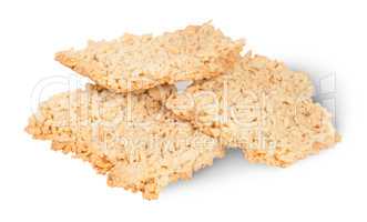Three Pieces Of Home Grated Shortcake