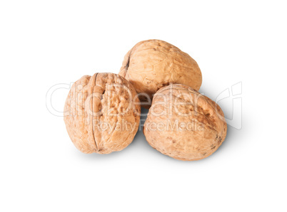 Three Walnuts Together Three Walnuts Together