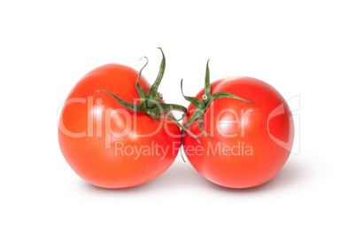 Two Red Ripe Tomatoes