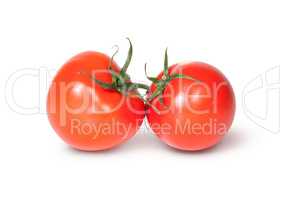 Two Red Ripe Tomatoes
