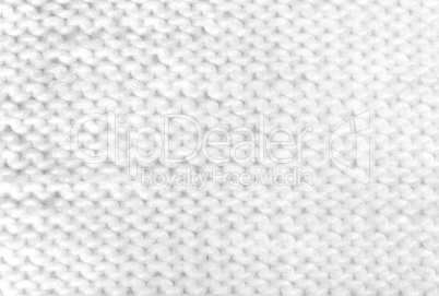 White Knitting Woolen Texture