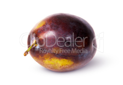 Whole plum violet side