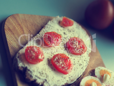 Tasty bread in a kitchen