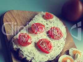 Tasty bread in a kitchen