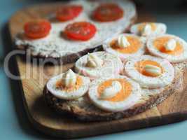 Tasty bread in a kitchen