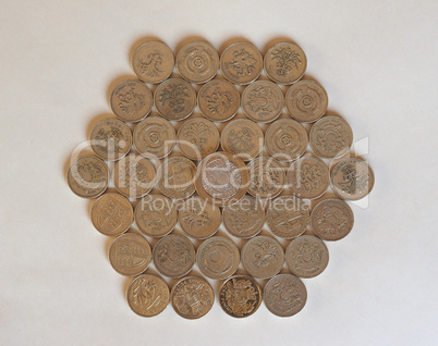 Pound coins, United Kingdom