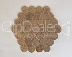 Pound coins, United Kingdom
