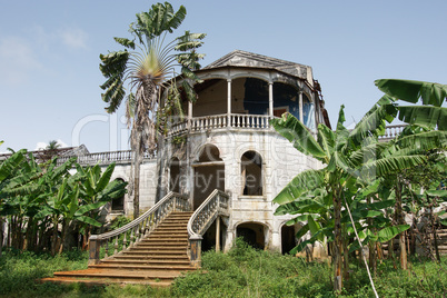 Roca Agua Ize, Sao Tome, Afrika