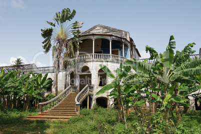 Roca Agua Ize, Sao Tome, Afrika