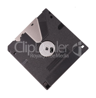 micro floppy disk isolated