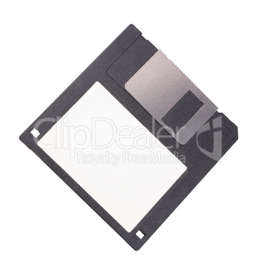 micro floppy disk isolated