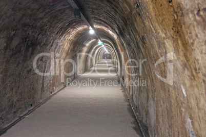 Old tunnel in Zagreb, Croatia