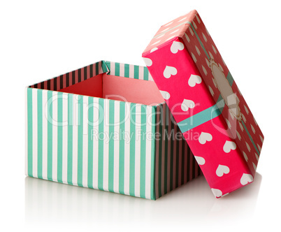 Gift box isolated