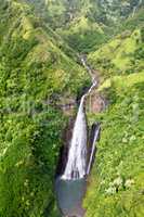 Wasserfall auf Kauai