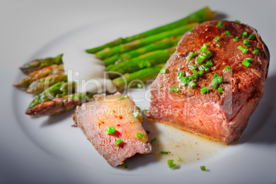 Grilled Beef with Vegetables