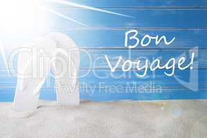 Sunny Summer Background, Bon Voyage Means Good Trip