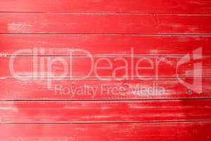 Red Vintage Wooden Background, Copy Space