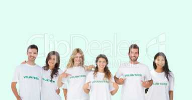 volunteers group
