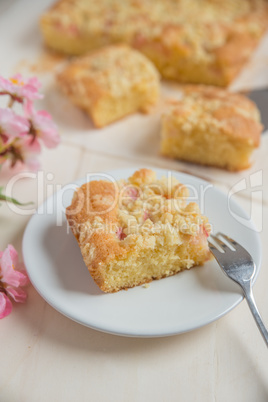 Rhabarber Kuchen