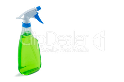 High angle view of spray bottle