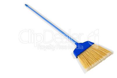Close-up of long handle broom