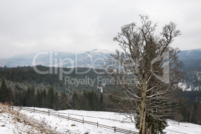 Ski resort Bukovel, Ukraine.