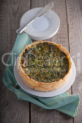 Mini Spinach Quiche