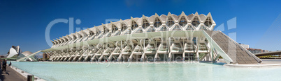City of arts and sciences in Valencia, Spain