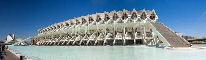 City of arts and sciences in Valencia, Spain