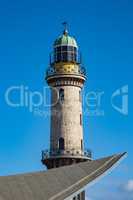 Der Leuchtturm in Warnemünde