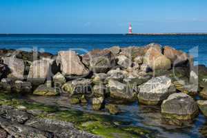 Die Mole in Warnemünde