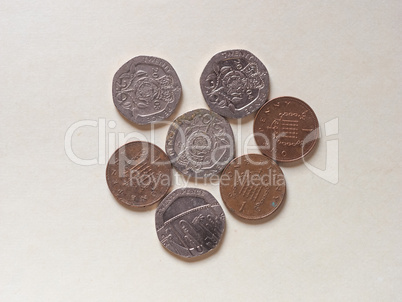 Pence coins, United Kingdom