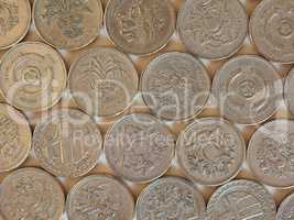 Pound coins, United Kingdom