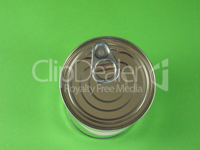 tin can canned food