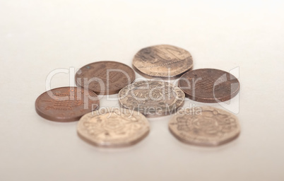 Pence coins, United Kingdom
