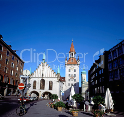 Old Town Hall in Munich, Germany