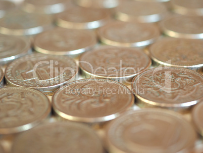 Pound coins, United Kingdom