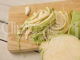 Healthy white cabbage