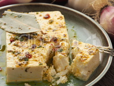 Organic feta cheese