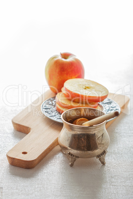 Honey and apples for Rosh Hashanah