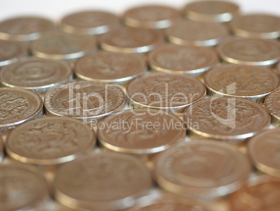 Pound coins, United Kingdom