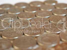 Pound coins, United Kingdom