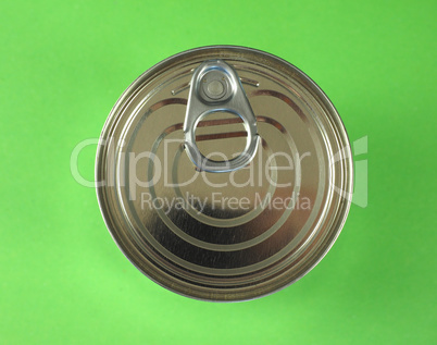 tin can canned food