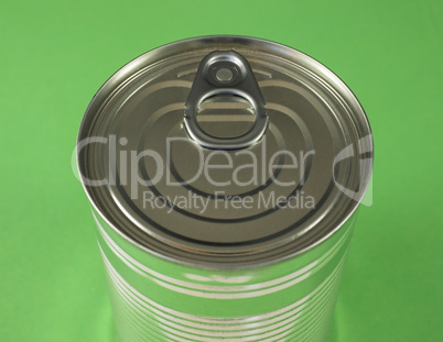 tin can canned food